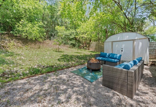 5206 Ledesma Rd, Austin, TX 78721 - view of patio featuring an outdoor living space with a fire pit