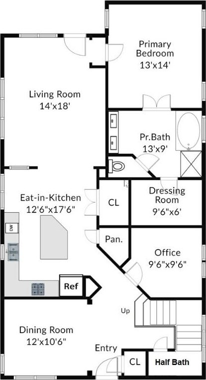 3808 Mattie St, Austin, TX 78723 - home floor plan