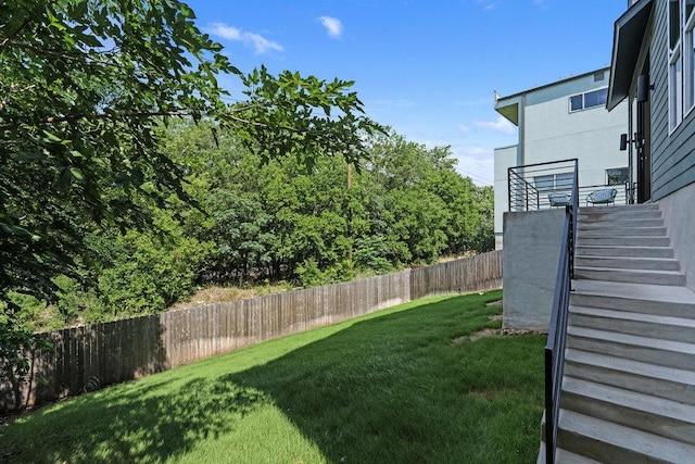 5324 Agatha Cir, Austin, TX 78724 - view of yard featuring stairway
