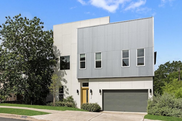 5324 Agatha Cir, Austin, TX 78724 - contemporary house with an attached garage and concrete driveway