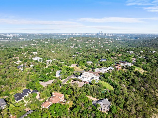 1607 The High Rd, Austin, TX 78746 - aerial view of property and surrounding area