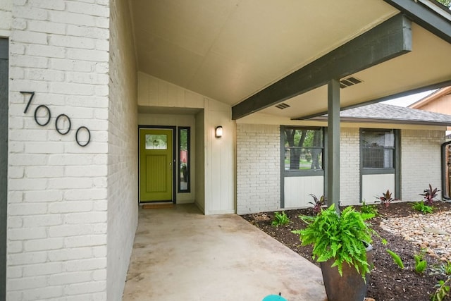 7000 Shadywood Dr, Austin, TX 78745 - entrance to property with brick siding