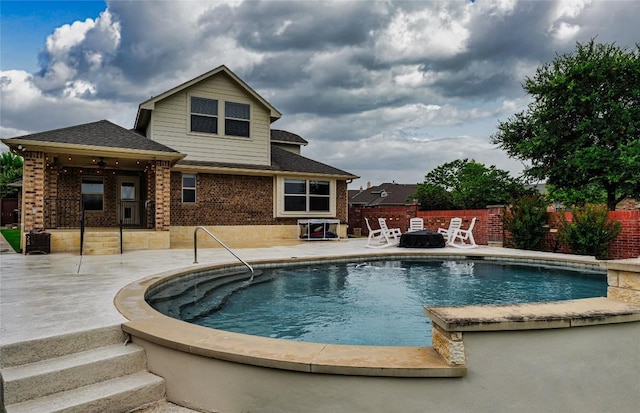 1501 Daylily Loop, Georgetown, TX 78626 - view of pool with a patio area