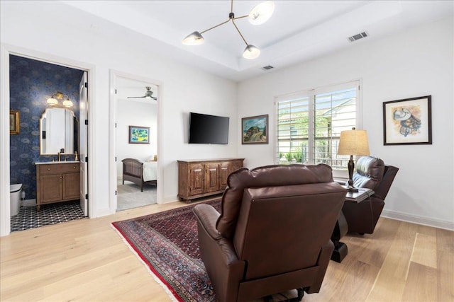 213 Black Wolf Run, Austin, TX 78738 - living room featuring light wood-type flooring