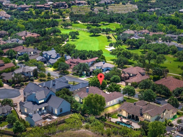 213 Black Wolf Run, Austin, TX 78738 - aerial view of residential area with a golf club