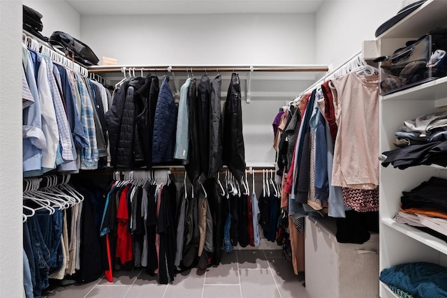 2807 Del Curto Rd Unit G, Austin, TX 78704 - spacious closet with tile patterned floors