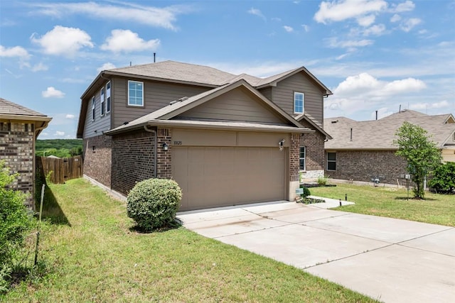 10820 Gonzales Ranger Pass, Austin, TX 78754 - traditional home with brick siding and driveway