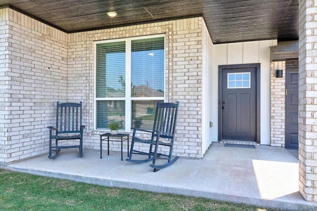 2545 Belle Hubbard Trl, Belton, TX 76513 - doorway to property with brick siding