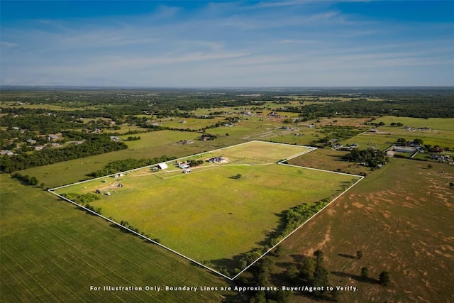 178 Balch Rd, Elgin, TX 78621 - overview of rural landscape