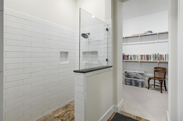 192 Call Dr, Austin, TX 78737 - full bathroom with walk in shower