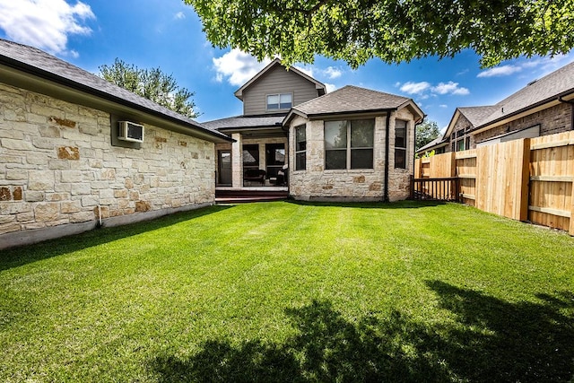 110 Saint Richie Ln, Austin, TX 78737 - back of house with stone siding