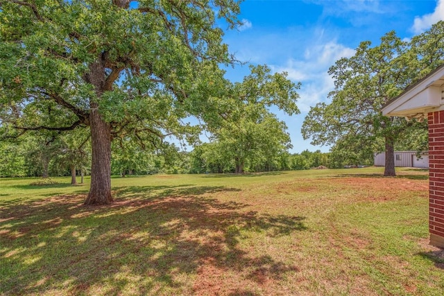 1110 County Road 439, Dime Box, TX 77853 - view of grassy yard