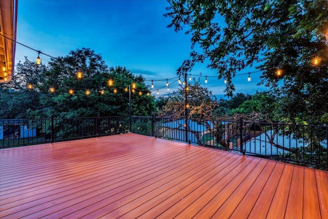 8204 Williamson Creek Dr, Austin, TX 78736 - view of wooden deck