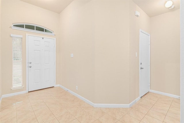 466 Sand Trl, New Braunfels, TX 78130 - foyer entrance featuring light tile patterned flooring and baseboards