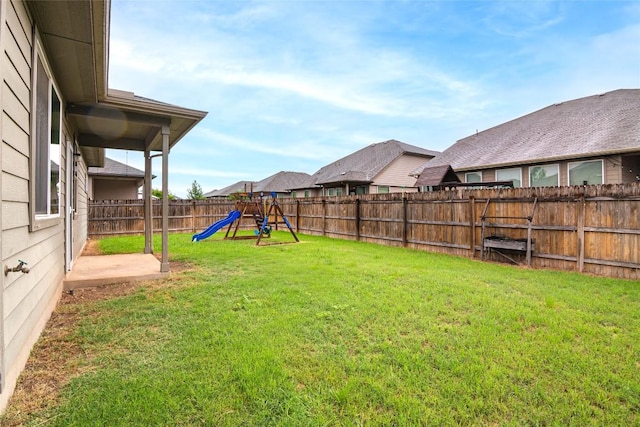 466 Sand Trl, New Braunfels, TX 78130 - view of yard with a playground