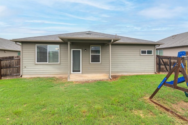 466 Sand Trl, New Braunfels, TX 78130 - rear view of house featuring a patio area