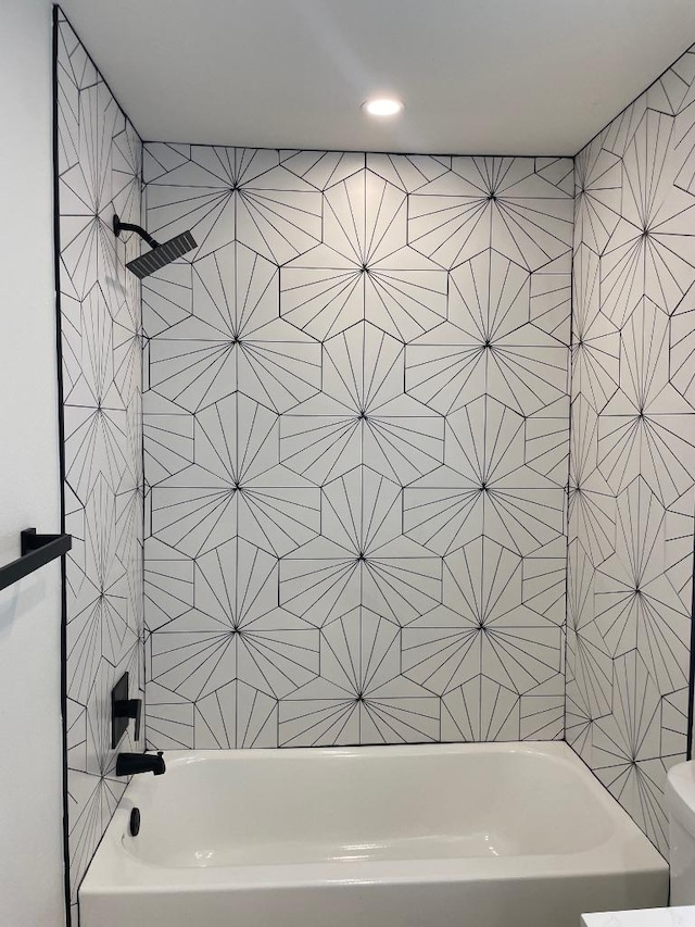 8527 Birmingham Dr, Austin, TX 78748 - bathroom with  shower combination and toilet