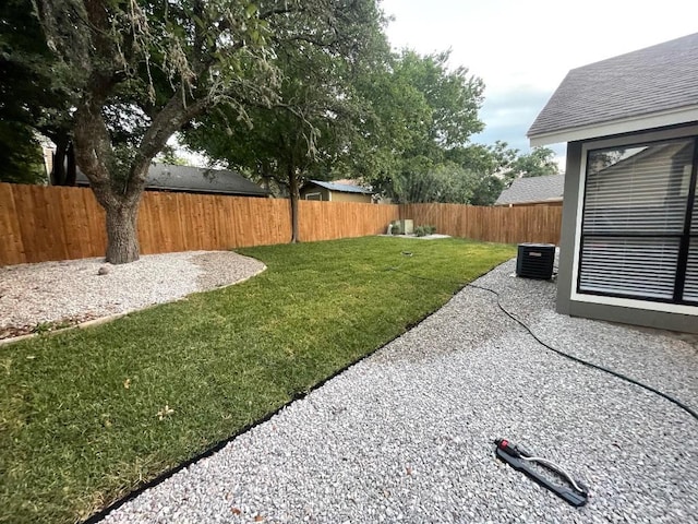 8527 Birmingham Dr, Austin, TX 78748 - fenced backyard featuring a patio