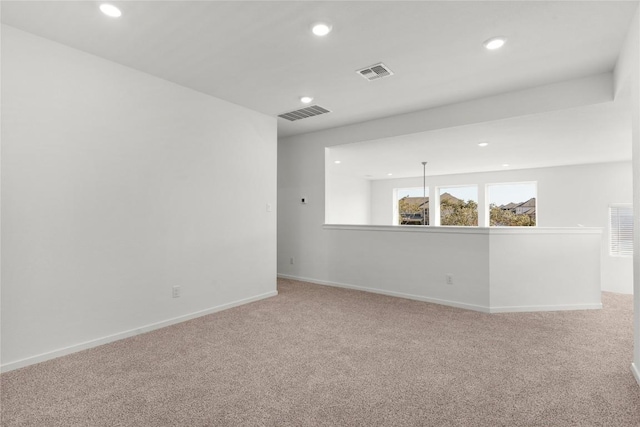 2705 Sage Ranch Dr Unit 20, Leander, TX 78641 - unfurnished room with recessed lighting and carpet flooring