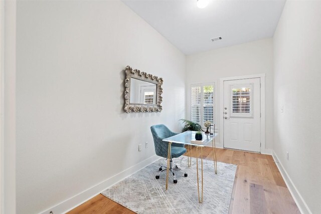 2520 Bluebonnet Ln Unit 58, Austin, TX 78704 - home office featuring light wood finished floors
