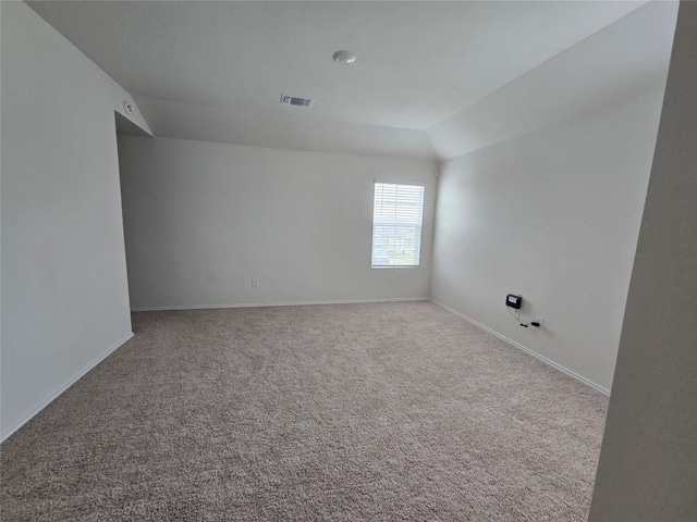 12324 Token Trl, Elgin, TX 78621 - carpeted spare room with baseboards and lofted ceiling