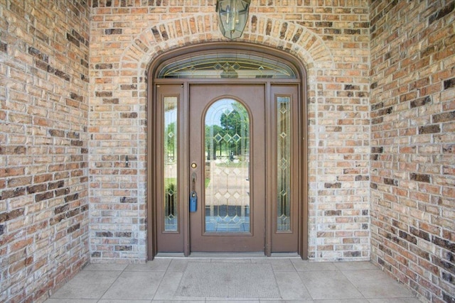 1204 Fairway Cir, Salado, TX 76571 - property entrance featuring brick siding