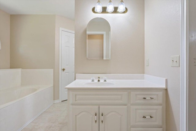 1204 Fairway Cir, Salado, TX 76571 - full bath with vanity and a garden tub