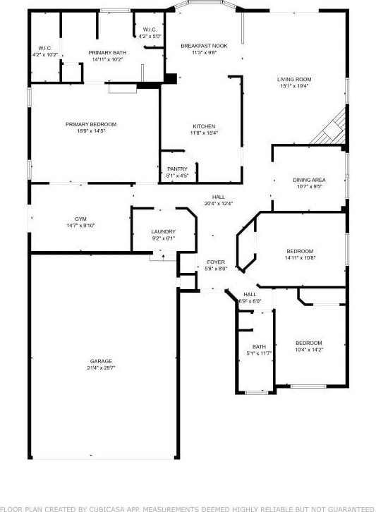 20104 Bunker Cv, Lago Vista, TX 78645 - view of floor plan / room layout