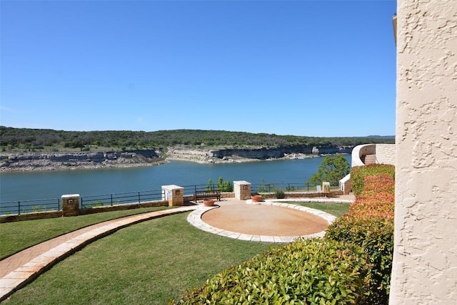 3404 American Dr Unit 2101, Lago Vista, TX 78645 - view of yard with a water view