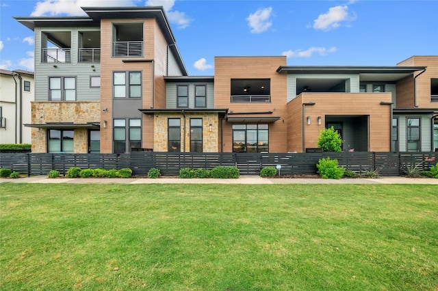 4702 Unity Cir, Austin, TX 78731 - view of front of property with stone siding