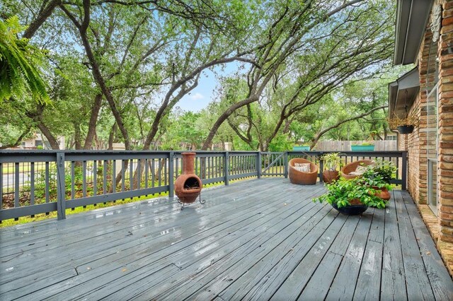 8007 Weldon Springs Ct, Austin, TX 78726 - view of deck