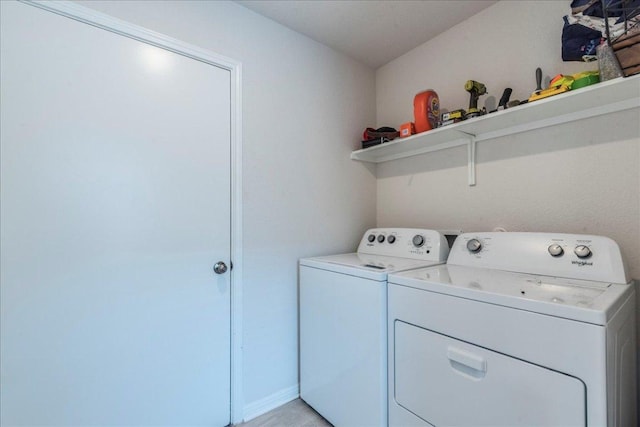 185 Standing Rock Ln, Marble Falls, TX 78654 - laundry room featuring washing machine and dryer