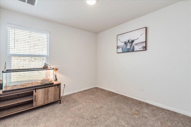 185 Standing Rock Ln, Marble Falls, TX 78654 - spare room with light colored carpet and baseboards