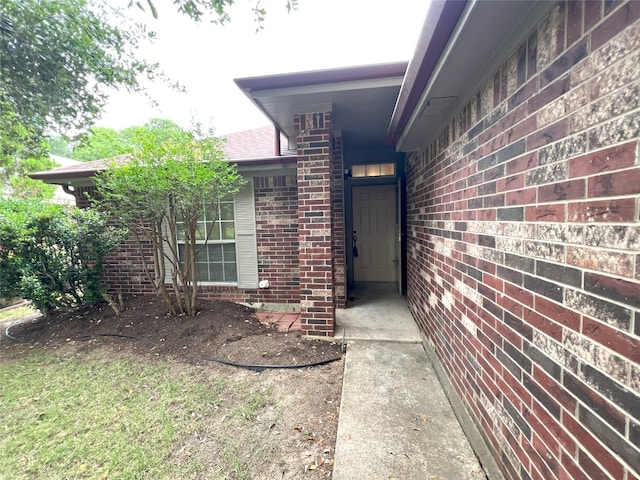 6612 Zequiel Dr, Austin, TX 78744 - view of exterior entry with brick siding