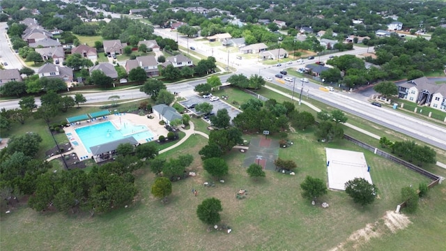 2721 Saddle Blanket Pl, Leander, TX 78641 - view of property location featuring a pool area and nearby suburban area