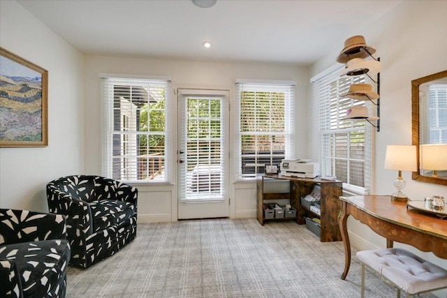 2509 Spring Ln, Austin, TX 78703 - doorway with carpet and baseboards