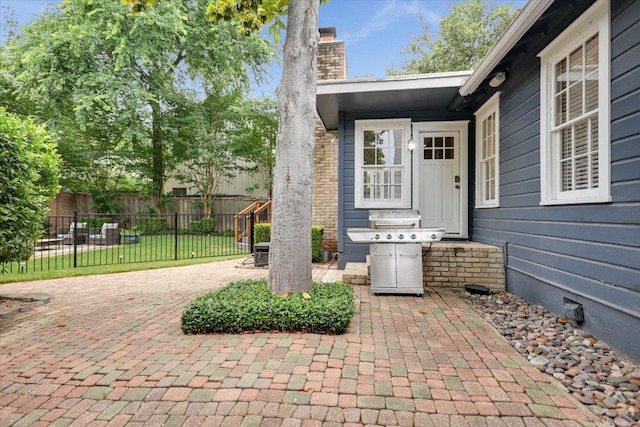 2509 Spring Ln, Austin, TX 78703 - view of patio with grilling area