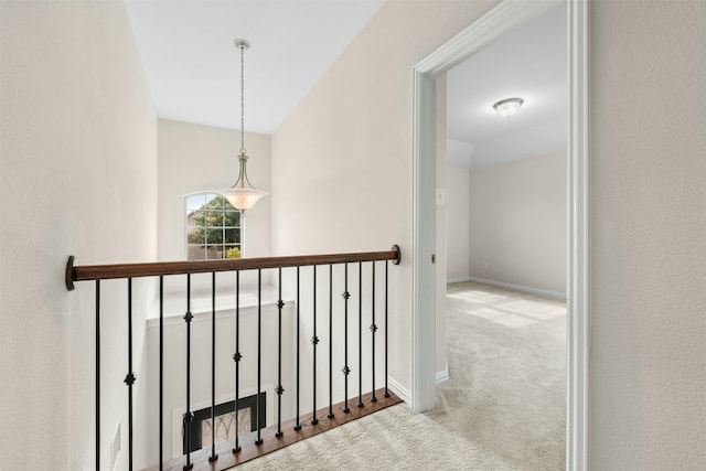 21105 Huckabee Bnd, Pflugerville, TX 78660 - corridor with carpet floors and baseboards