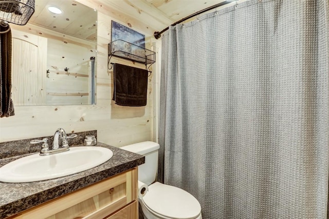 11700 Rim Rock Trl, Austin, TX 78737 - bathroom featuring vanity and a shower with curtain