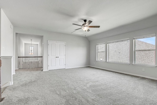 1905 Mariann Dr, Leander, TX 78641 - carpeted empty room with ceiling fan and baseboards
