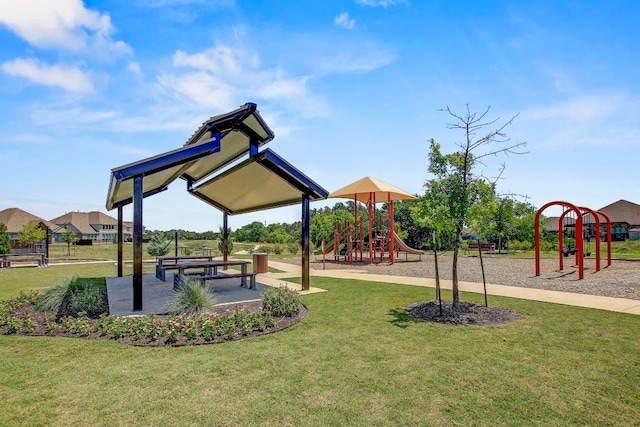 1905 Mariann Dr, Leander, TX 78641 - community playground with a lawn