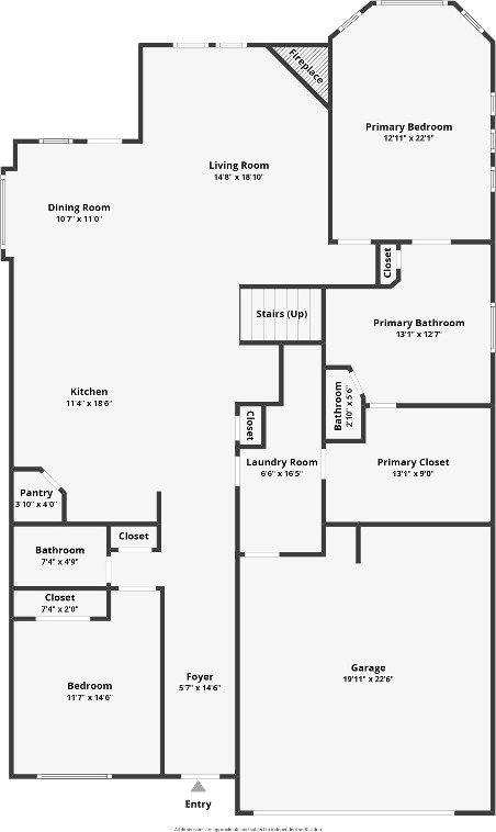 1905 Mariann Dr, Leander, TX 78641 - view of room layout