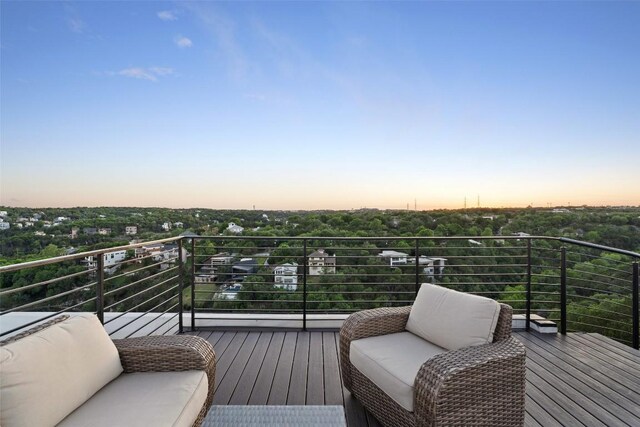 14417 Cochise Trl, Austin, TX 78734 - view of wooden terrace