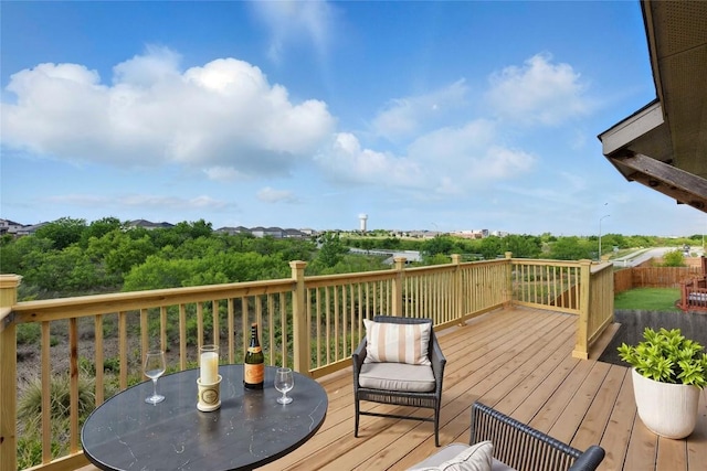 146 Blair Ct, San Marcos, TX 78666 - view of deck