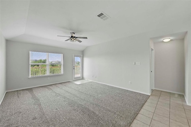 146 Blair Ct, San Marcos, TX 78666 - unfurnished room with a ceiling fan and light tile patterned flooring