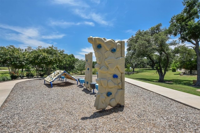 216 Walkup Ln, Leander, TX 78641 - community playground featuring a lawn