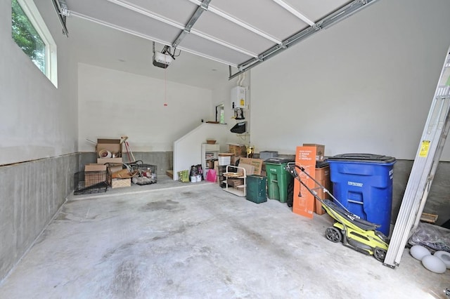 1001 Walter St Unit 2, Austin, TX 78702 - garage featuring a garage door opener