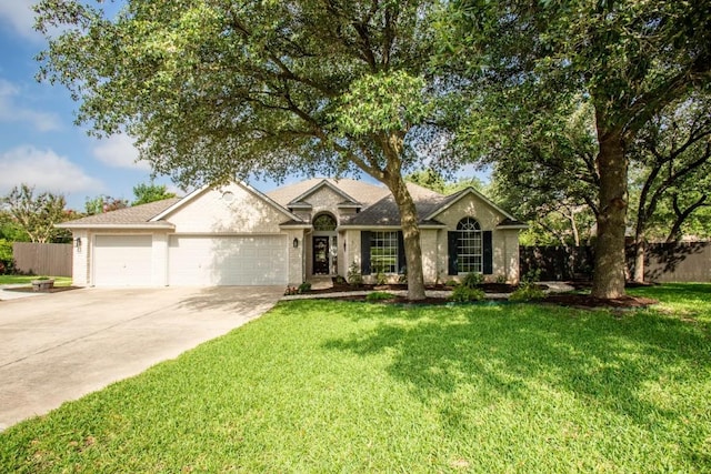 1008 Twin Terrace Ct, Round Rock, TX 78665 - ranch-style house featuring concrete driveway and an attached garage