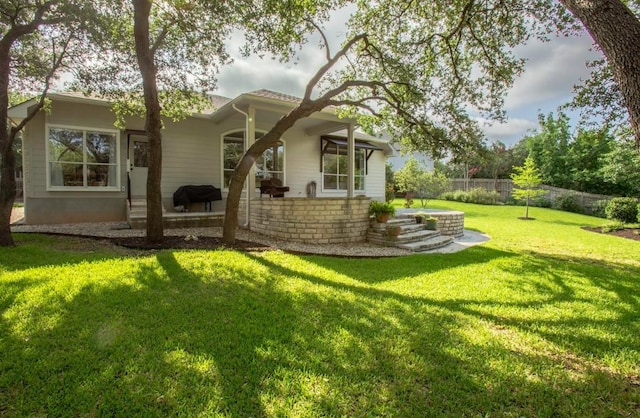 1008 Twin Terrace Ct, Round Rock, TX 78665 - view of back of property