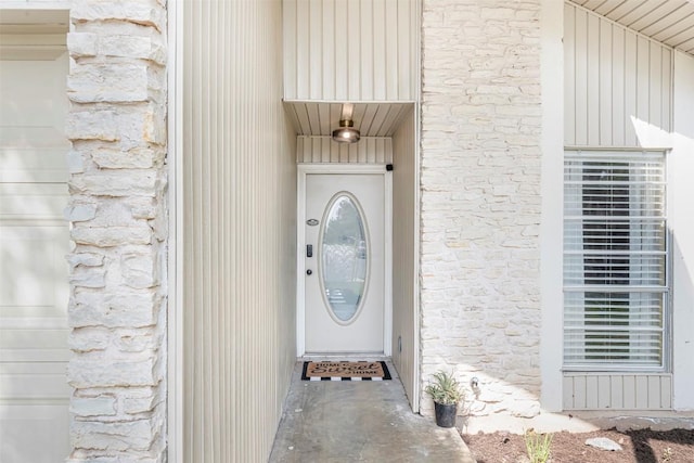 1906 Garden Villa Dr, Georgetown, TX 78628 - view of exterior entry featuring stone siding